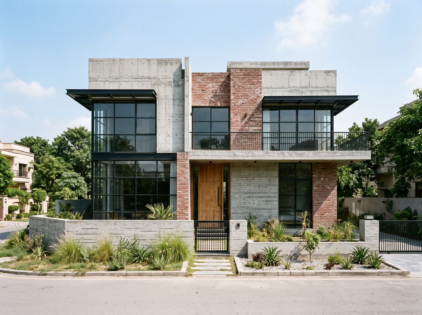 Industrial house front elevation in DHA Lahore โ Abdul's Venture, DHA Lahore