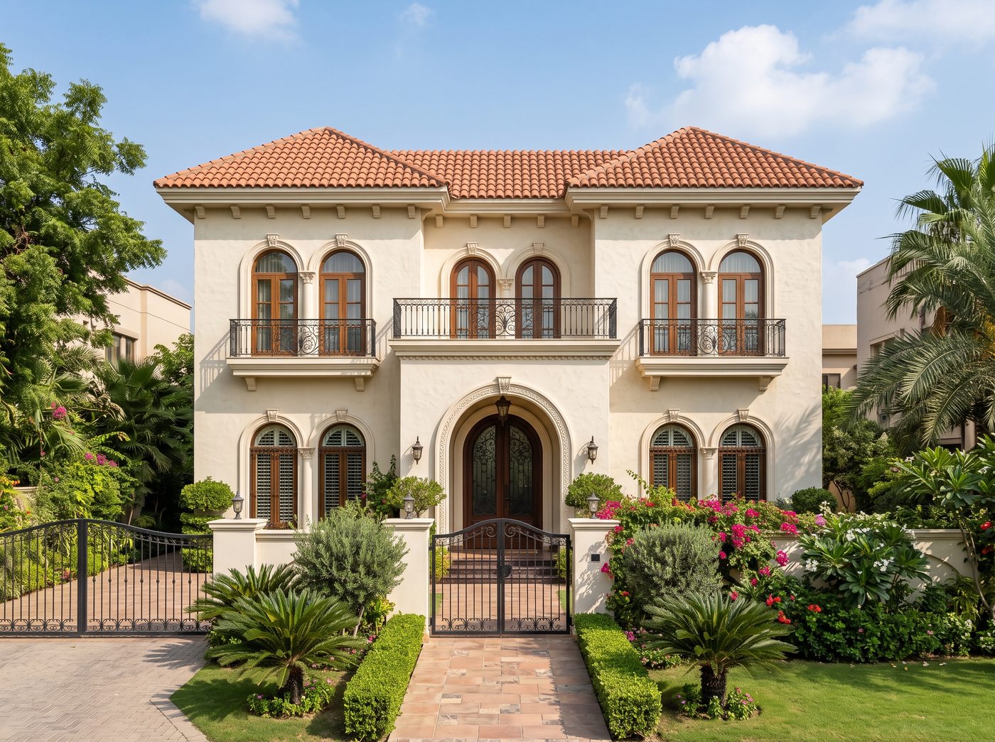 House front elevation styles in DHA Lahore — Abdul's Venture, DHA Lahore
