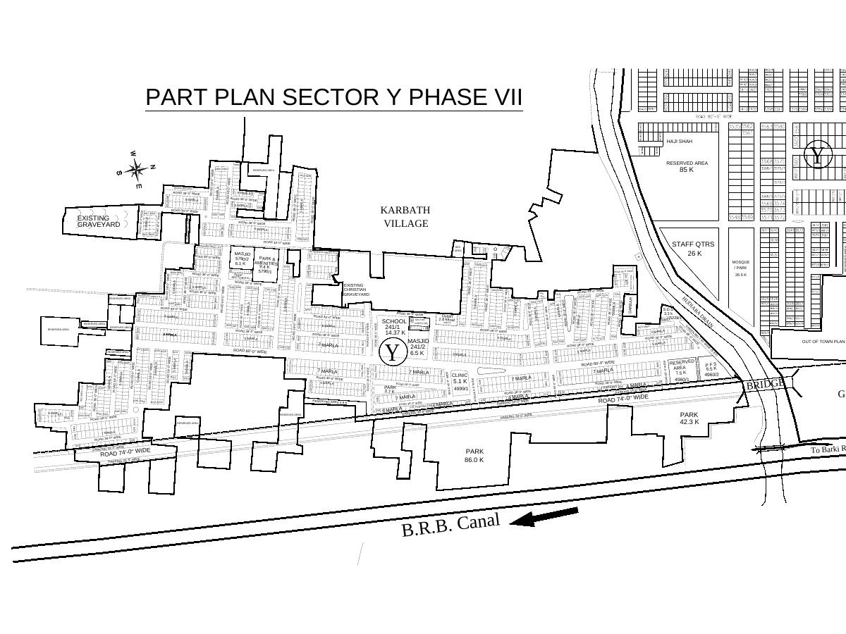 DHA Phase 7 — Sector Y Part Plan — Abdul's Venture, DHA Lahore