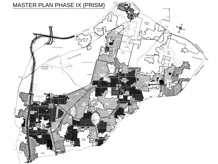 DHA Phase 9 Prism — Master Plan — Abdul's Venture, DHA Lahore